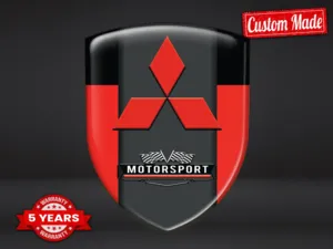 Mitsubishi Adesivi Logo Vinile Pro Max Resiliente Elegante Layout